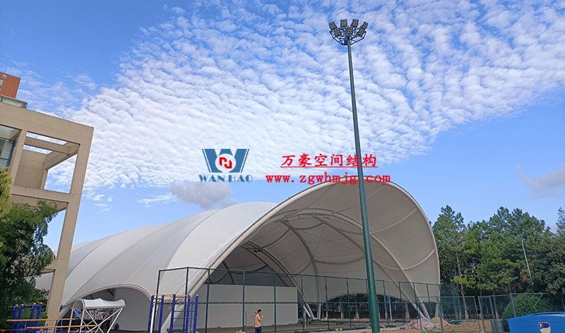 篮球场膜结构