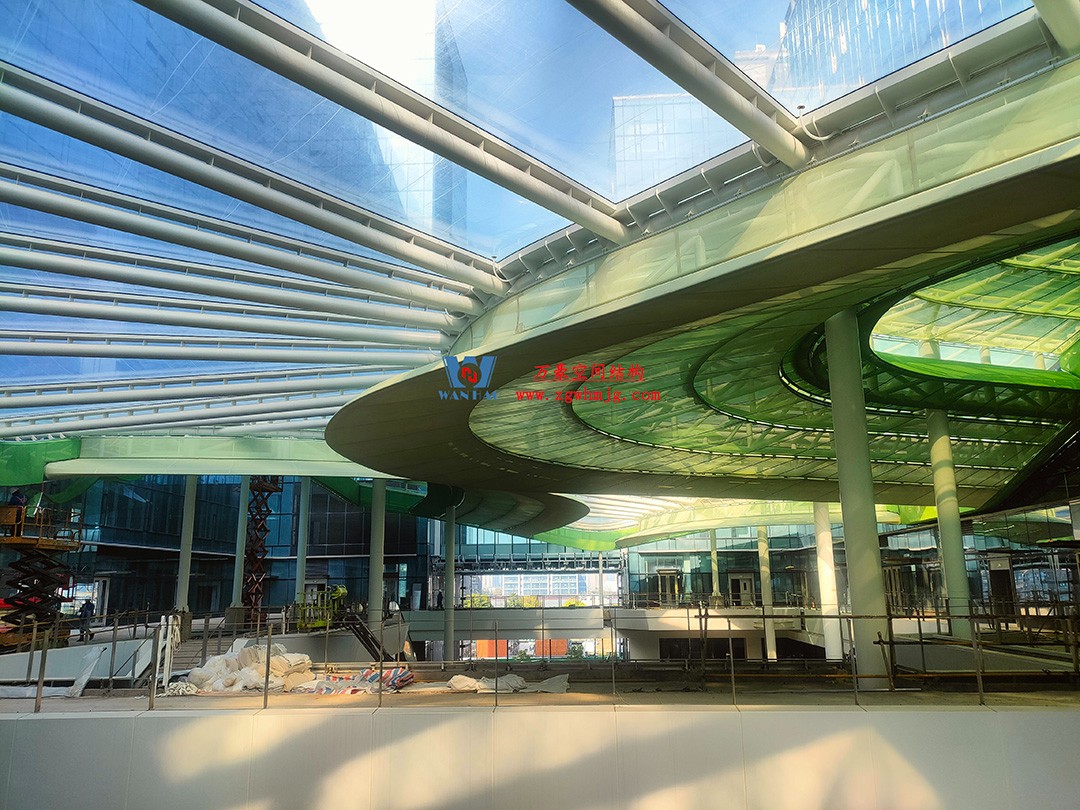 惊艳决绝的商业街膜结构天幕 惊艳决绝的商业街膜结构天幕