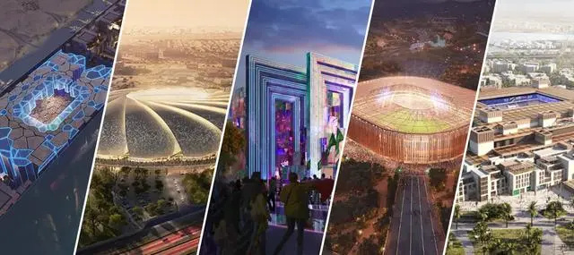 沙特公布2034年世界杯的15个场馆设计,预计耗资数千亿美元 沙特公布2034年世界杯的15个场馆设计,预计耗资数千亿美元