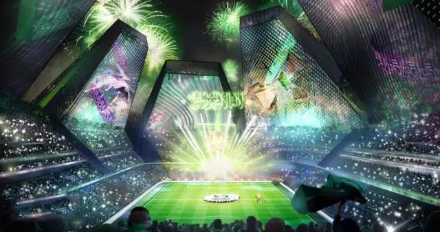 沙特公布2034年世界杯的15个场馆设计,预计耗资数千亿美元 沙特公布2034年世界杯的15个场馆设计,预计耗资数千亿美元
