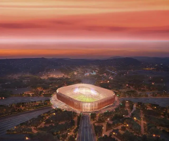 沙特公布2034年世界杯的15个场馆设计,预计耗资数千亿美元 沙特公布2034年世界杯的15个场馆设计,预计耗资数千亿美元