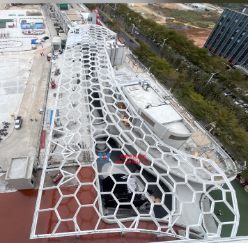 备受青睐的钢膜结构建筑