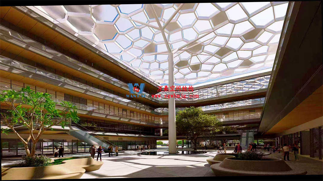 浙江萬豪空间结构集团有限公司安吉云安里项目膜结构工程进展报告 浙江萬豪空间结构集团有限公司安吉云安里项目膜结构工程进展报告