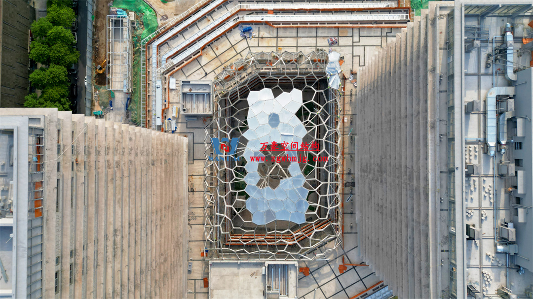 浙江萬豪空间结构集团有限公司安吉云安里项目膜结构工程进展报告 浙江萬豪空间结构集团有限公司安吉云安里项目膜结构工程进展报告