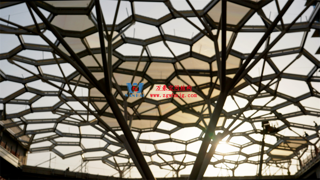 浙江萬豪空间结构集团有限公司安吉云安里项目膜结构工程进展报告 浙江萬豪空间结构集团有限公司安吉云安里项目膜结构工程进展报告