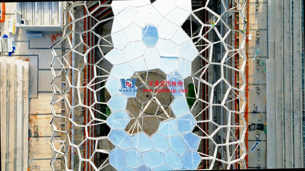 浙江萬豪空间结构集团有限公司安吉云安里项目膜结构工程进展报告