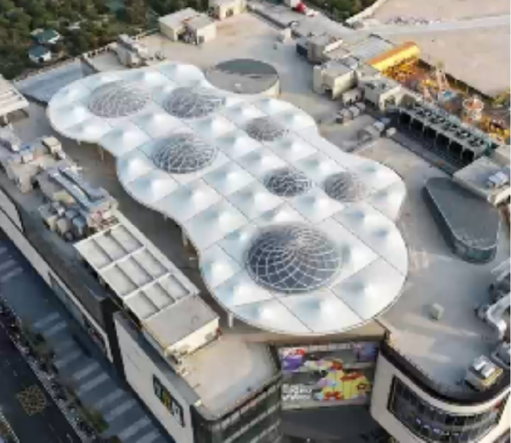 膜结构商业天幕