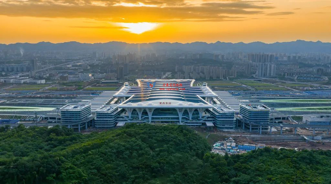 重庆东站:揭开“西部高铁新地标”神秘面纱 重庆东站:揭开“西部高铁新地标”神秘面纱