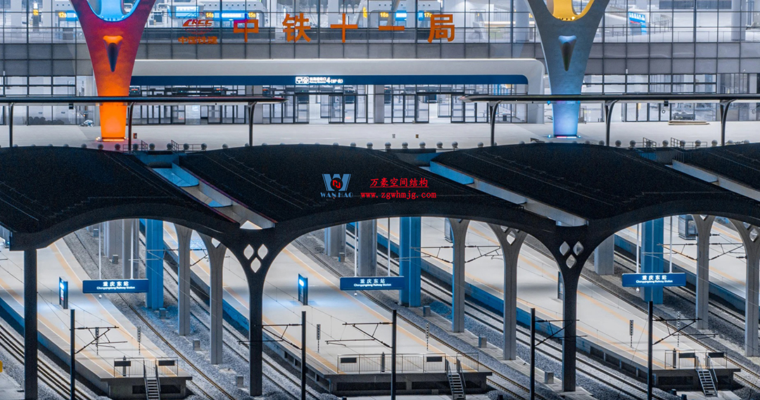 重庆东站:揭开“西部高铁新地标”神秘面纱 重庆东站:揭开“西部高铁新地标”神秘面纱