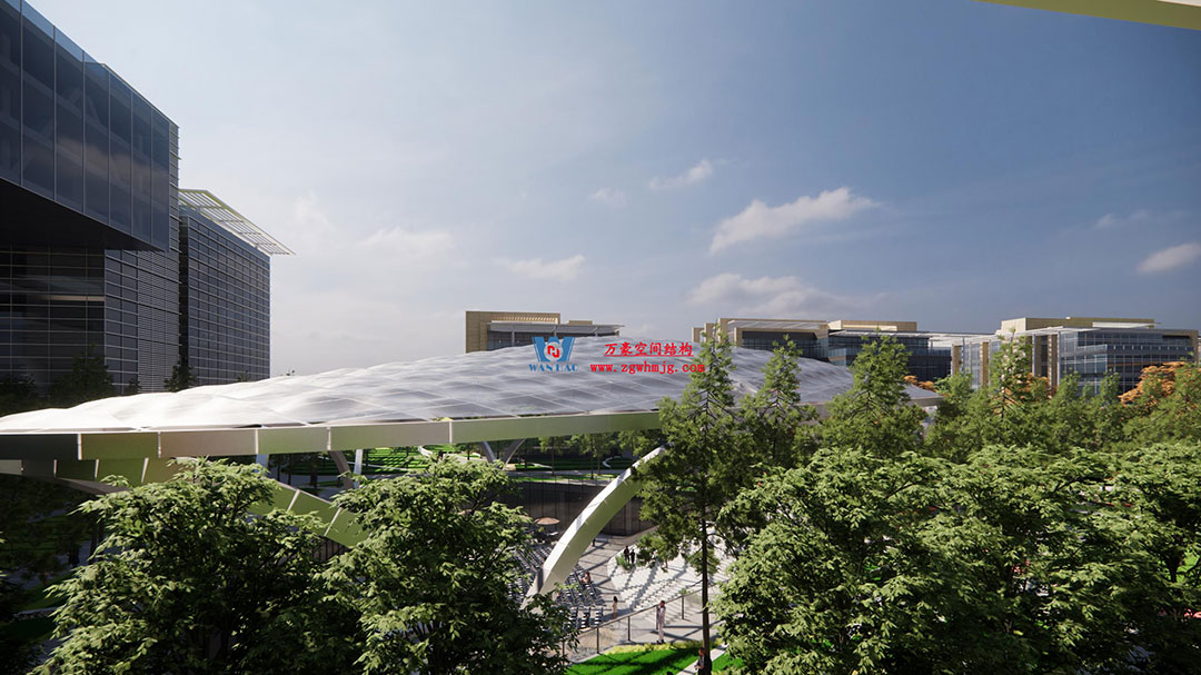 ETFE气枕膜与双曲面空间网壳结构结合是什么样?一起来一睹真容 ETFE气枕膜与双曲面空间网壳结构结合是什么样?一起来一睹真容