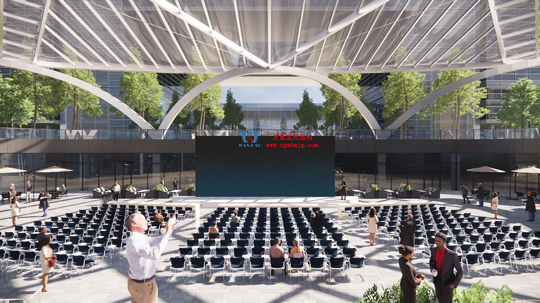 ETFE气枕膜与双曲面空间网壳结构结合是什么样?一起来一睹真容 ETFE气枕膜与双曲面空间网壳结构结合是什么样?一起来一睹真容