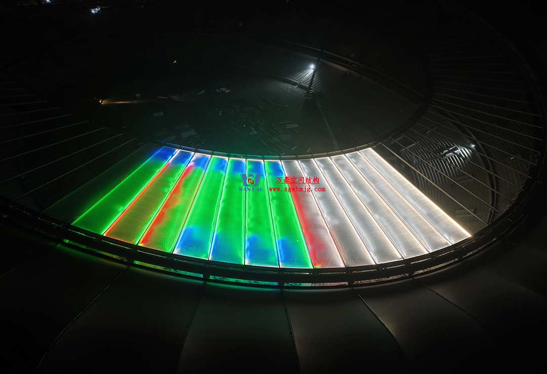 太湖之畔,华灯初上|无锡奥体中心施工加速 太湖之畔,华灯初上|无锡奥体中心施工加速