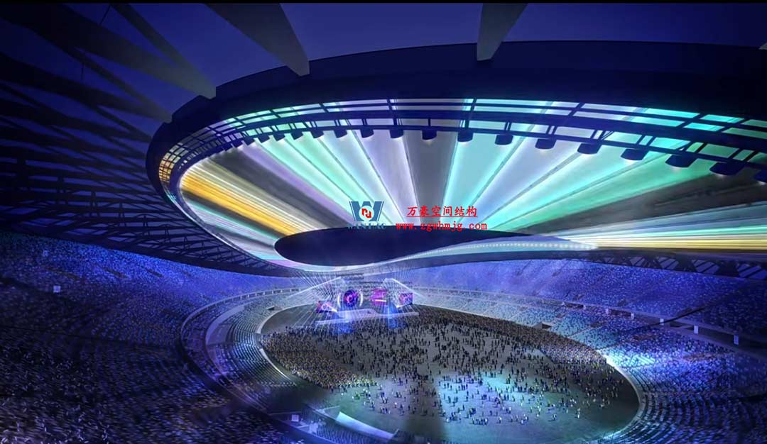 太湖之畔,华灯初上|无锡奥体中心施工加速 太湖之畔,华灯初上|无锡奥体中心施工加速