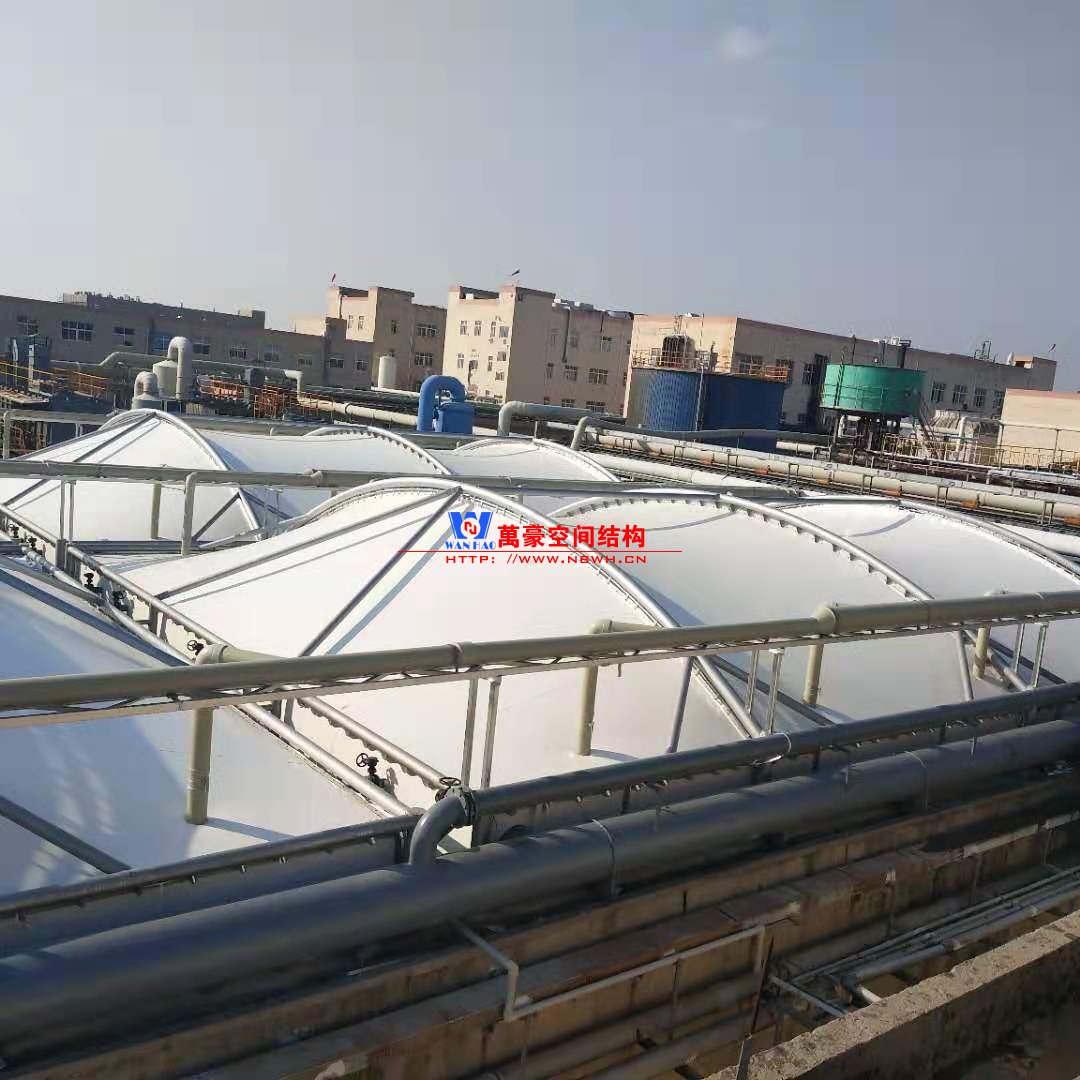 东邦药业污水池加盖膜结构